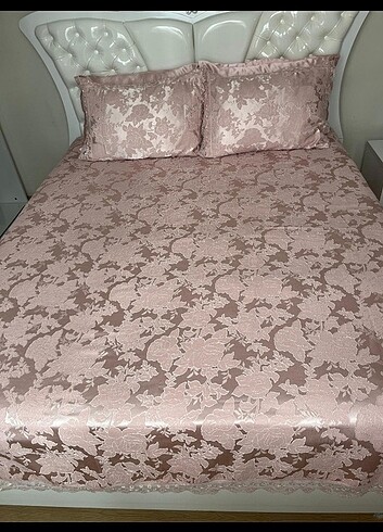  Beden ten rengi Renk 2 kanat fon perde ve yatak örtüsü 