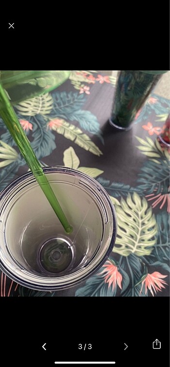 Beden Starbucks pipetli bardak