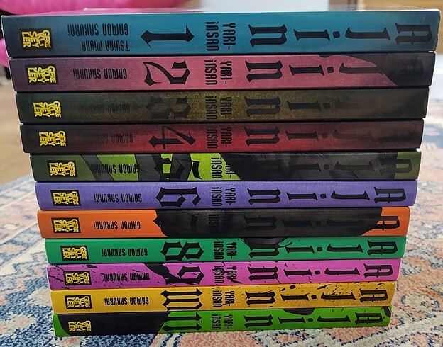 Ajin Manga 1 - 11 arası eksiksiz