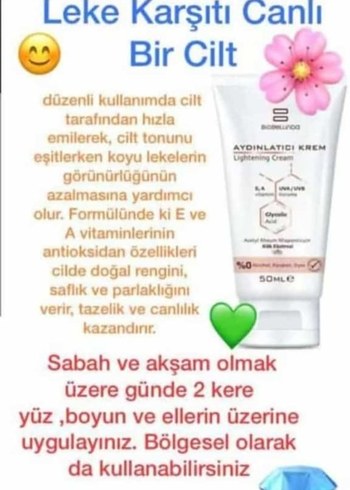 Diger Beyaz BB Krem - Leke Karşıtı