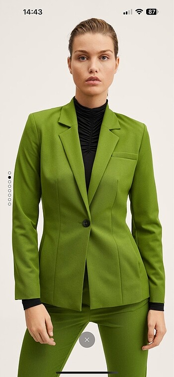 MANGO FITTED KESİM BLAZER CEKET