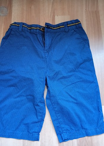 Erkek Çocuk Mavi Kemerli Denim Pantolon