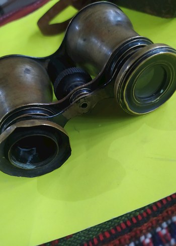 antika pirinç opera Dürbün - Görsel 7