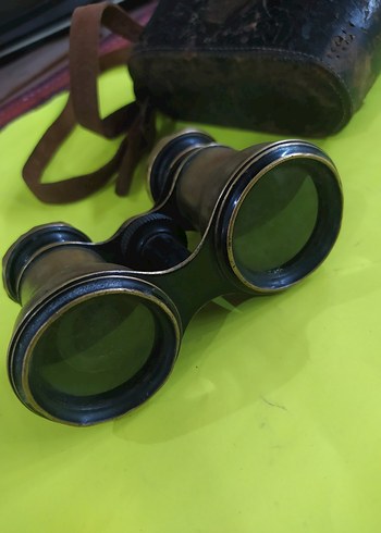 antika pirinç opera Dürbün - Görsel 8