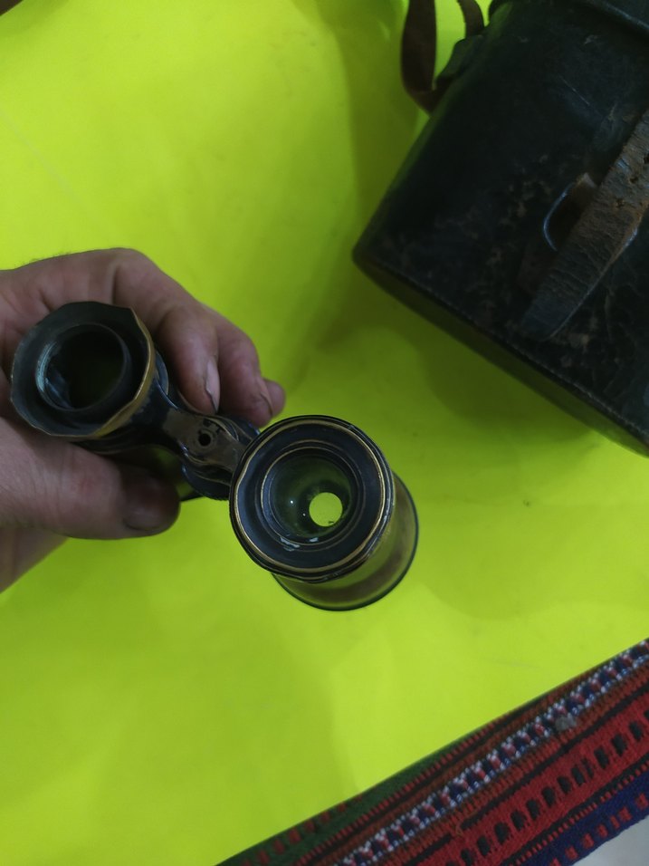 antika pirinç opera Dürbün - Görsel 5