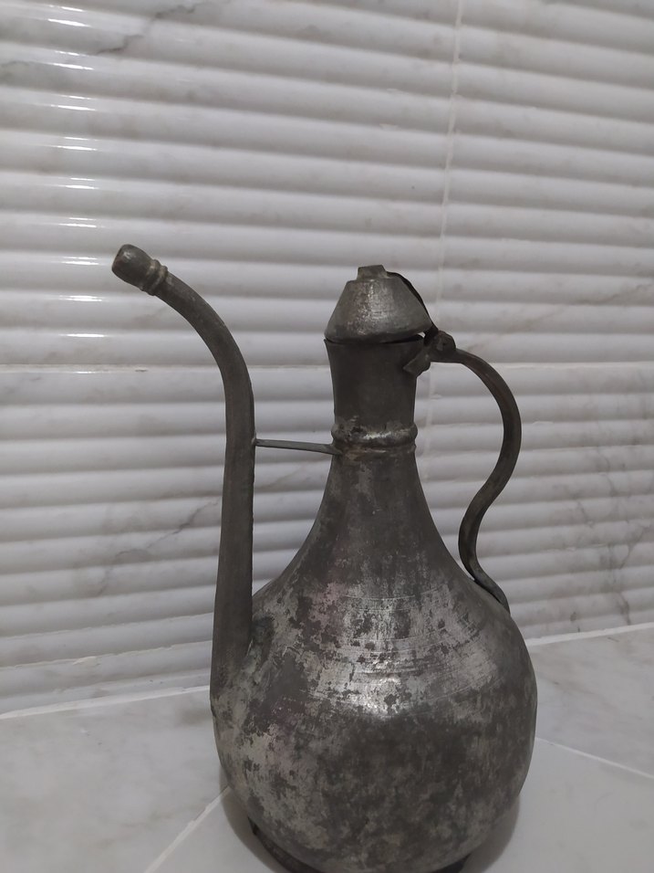 antika bakır ibrik - Görsel 5