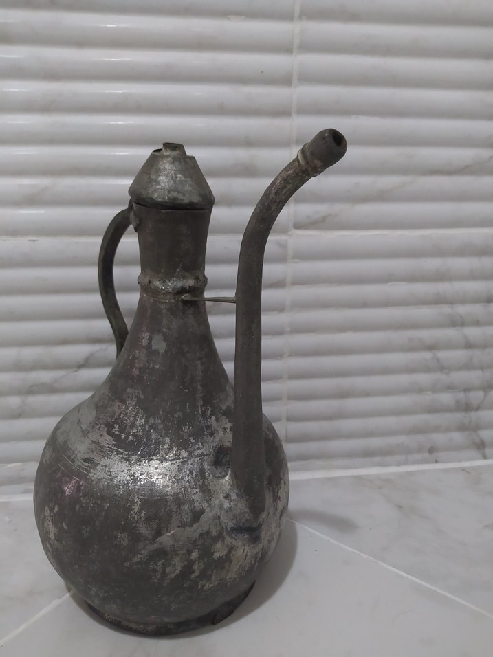 antika bakır ibrik - Görsel 4