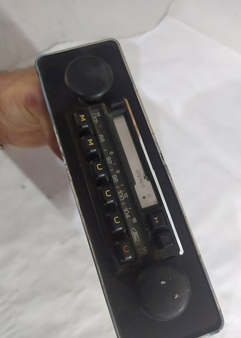 Klasik Siyah oto teyp Ford - Görsel 7