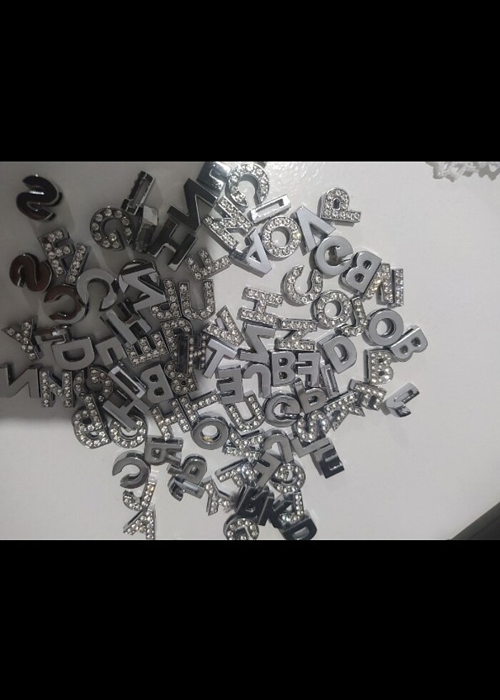 Taşlı çelik harfler  - Görsel 5