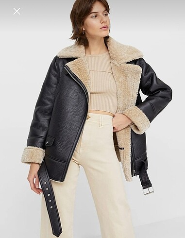 Stradivarius biker mont