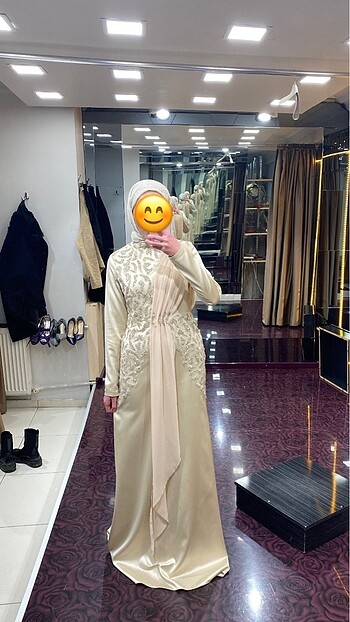 Gamze Özkul sıfır tesettür abiye