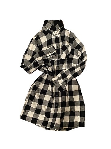 h&m gomlek elbise