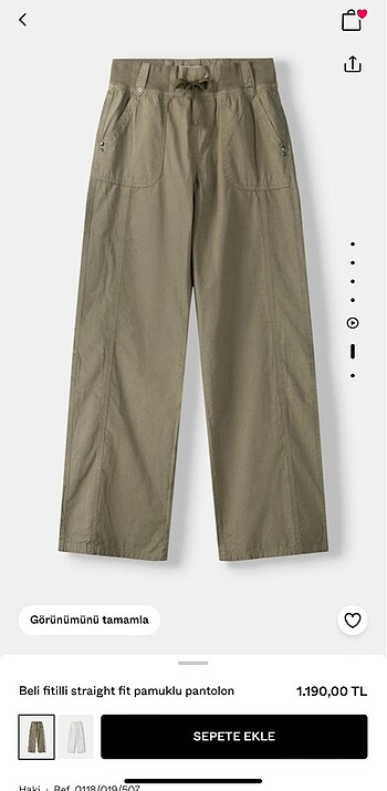 bershka pantolon