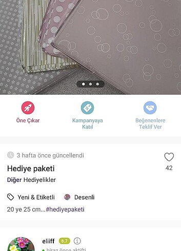 Hediye paketi