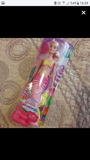 KUTULU SIFIR Hediyelik Deniz kızı Barbie