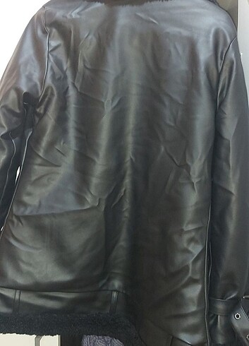 s Beden Stradivarius muadilli biker mont