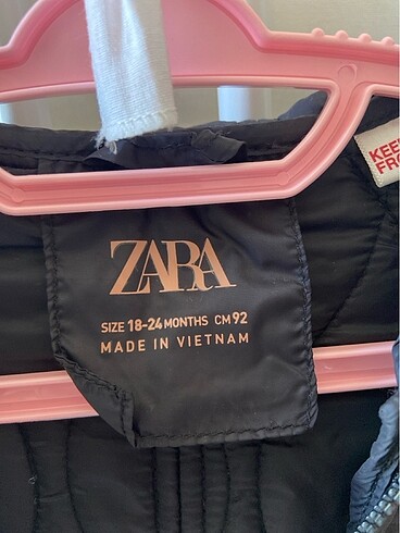 18-24 Ay Beden zara mont unısex
