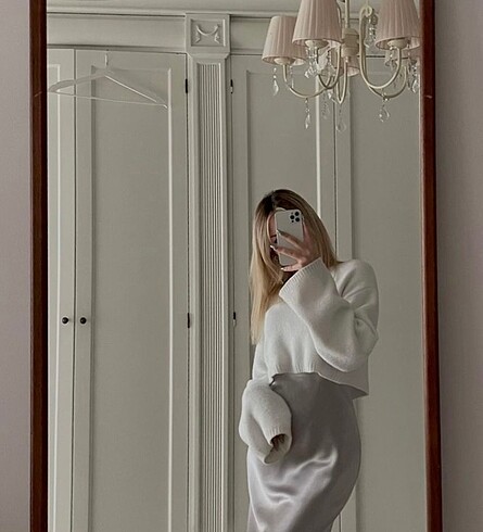 Zara Zara crop kazak