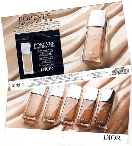 Dior forever glow star filter