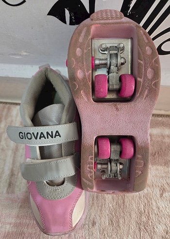 Pembe tekerlikli Kız Çocuk Spor Ayakkabısı