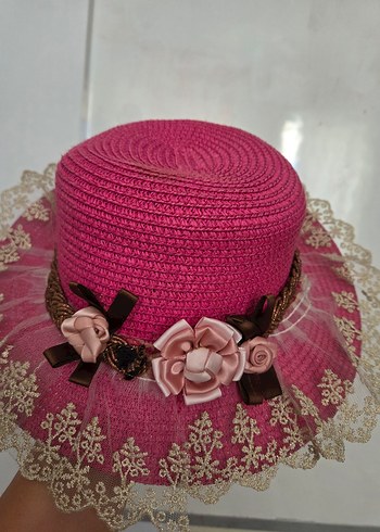 3-5 Yaş, 21 cm Beden 7 adet kız çocuk Şapka hepsi 100tl
