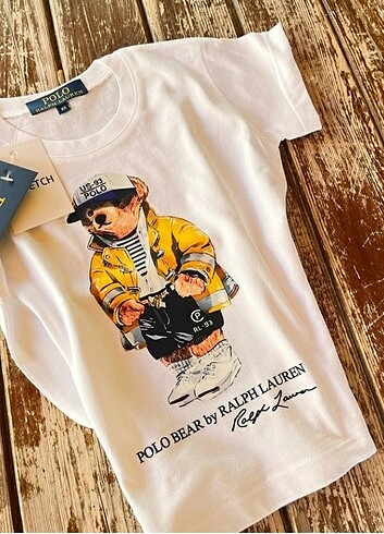 Ralph Lauren teddy bear tshirt 