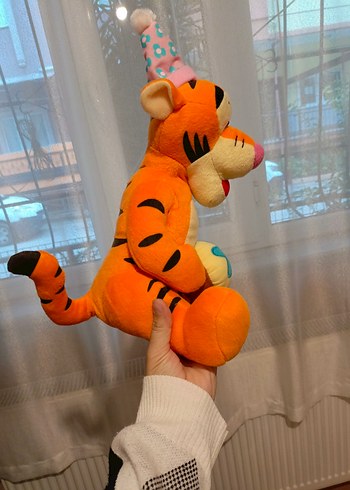 Renkli Turuncu Peluş Oyuncak - Görsel 2