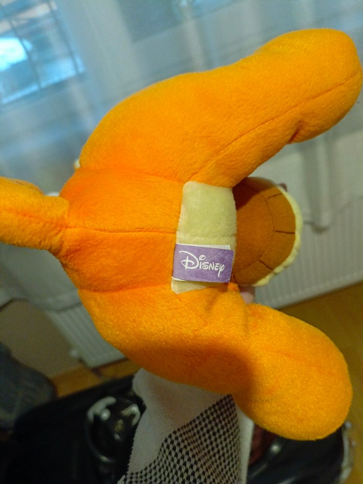 Renkli Turuncu Peluş Oyuncak - Görsel 3