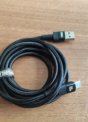 2m type c kablo kalın örgü 1. Sınıf kaliteli 100w hız 