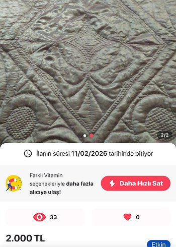 saten yorgan - Görsel 2