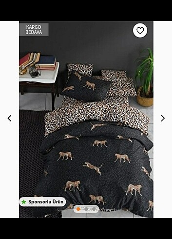 Leopar nevresim takımı 