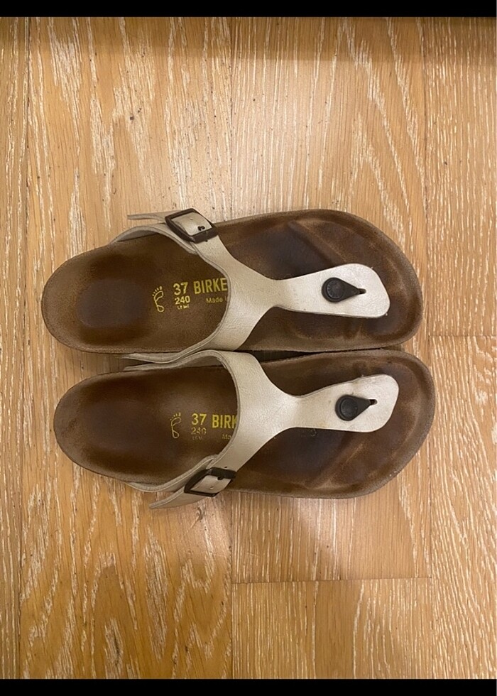 Birkenstock Bej simli - Görsel 2