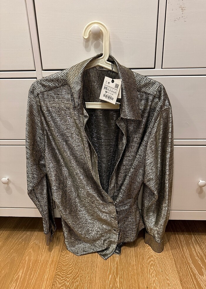 Zara Parlak Gönlek - Görsel 3