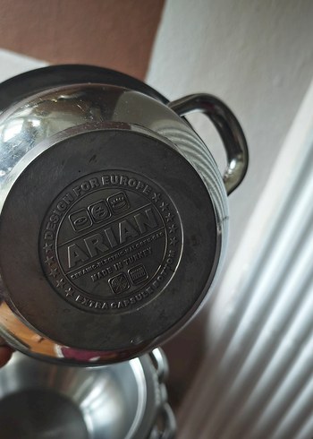 Gri Paslanmaz Çelik Tencere Seti satildi - Görsel 4