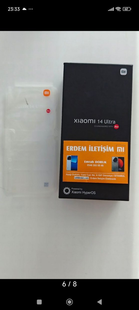 Xiaomi 14 Ultra Siyah Android Telefon - Görsel 5