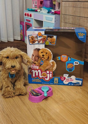 Pastel Kahverengi Peluş Oyuncak Köpek konusan köpek - Görsel 8