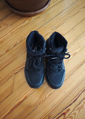 Erkek Siyah Bağcıklı Outdoor Spor Ayakkabı 36.5 - Görsel 5