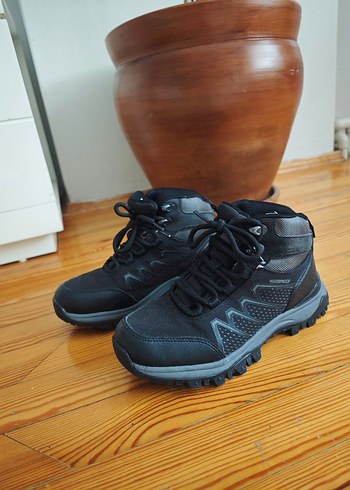 Erkek Siyah Bağcıklı Outdoor Spor Ayakkabı 36.5 - Görsel 2