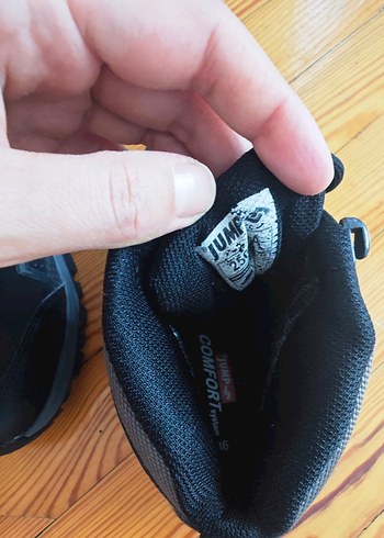 Erkek Siyah Bağcıklı Outdoor Spor Ayakkabı 36.5 - Görsel 3