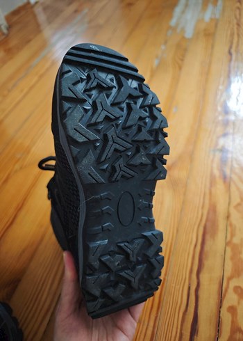 Erkek Siyah Bağcıklı Outdoor Spor Ayakkabı 36.5 - Görsel 4