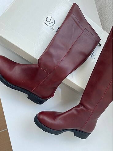Divarese Divaresse Bordo Çizme 38 Numara