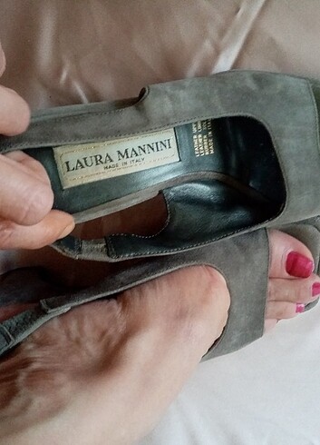 Laura Biagiotti #LauraManiniShoes 37 numara, orjinal #MadeinItaly 