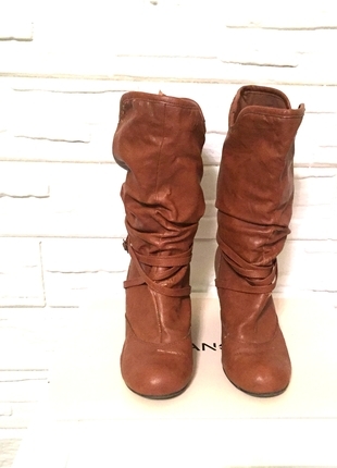 Steve Madden Hakiki Deri Çizme