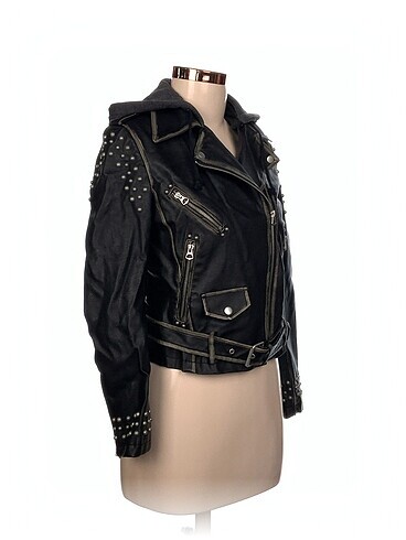 Zara Zara Deri Ceket %70 İndirimli.