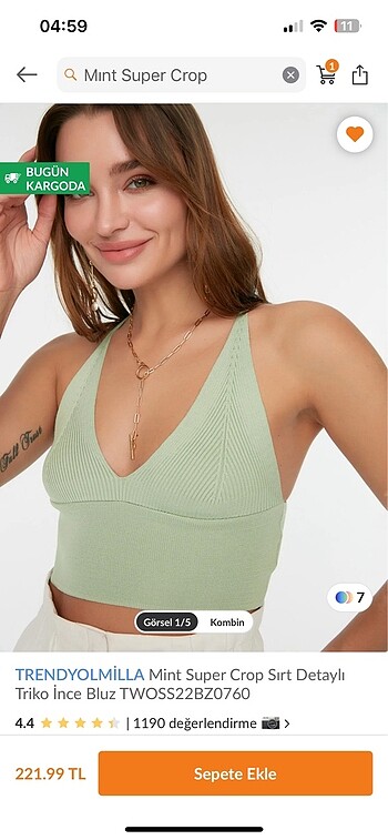 Trendyol Crop