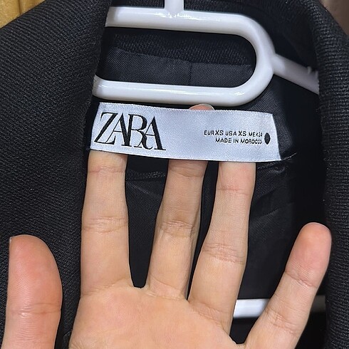 Zara Zara Xs kaban yalnızca 1 kere giyildi