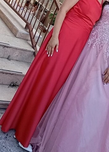 Kırmızı abiye