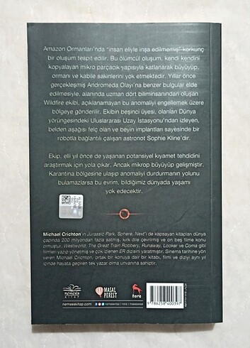 Andromeda Evrimi {Michael Crichton}