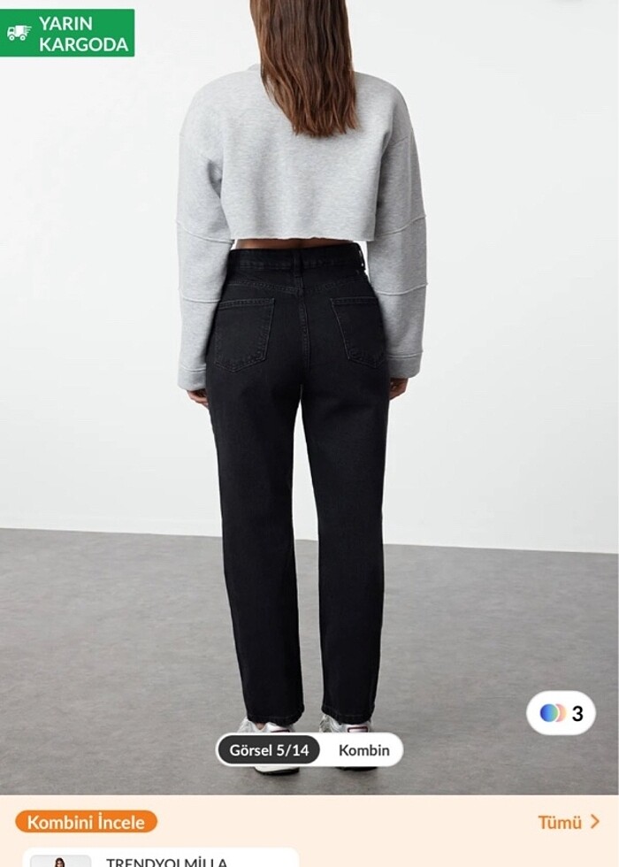 Trendyolmilla Mom Jean - Görsel 3
