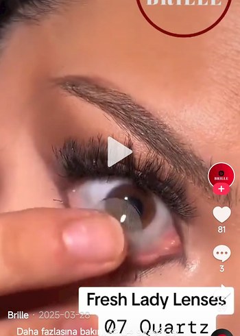 Koyu Kahverengi Takma Kirpik - Görsel 2